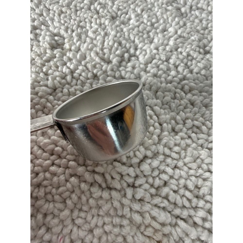 Stainless Steel Measuring Cups Set of 5‎ Silver Nested Kitchen Tools 16334 - Picture 12 of 12